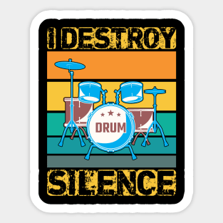 Drummer Sticker